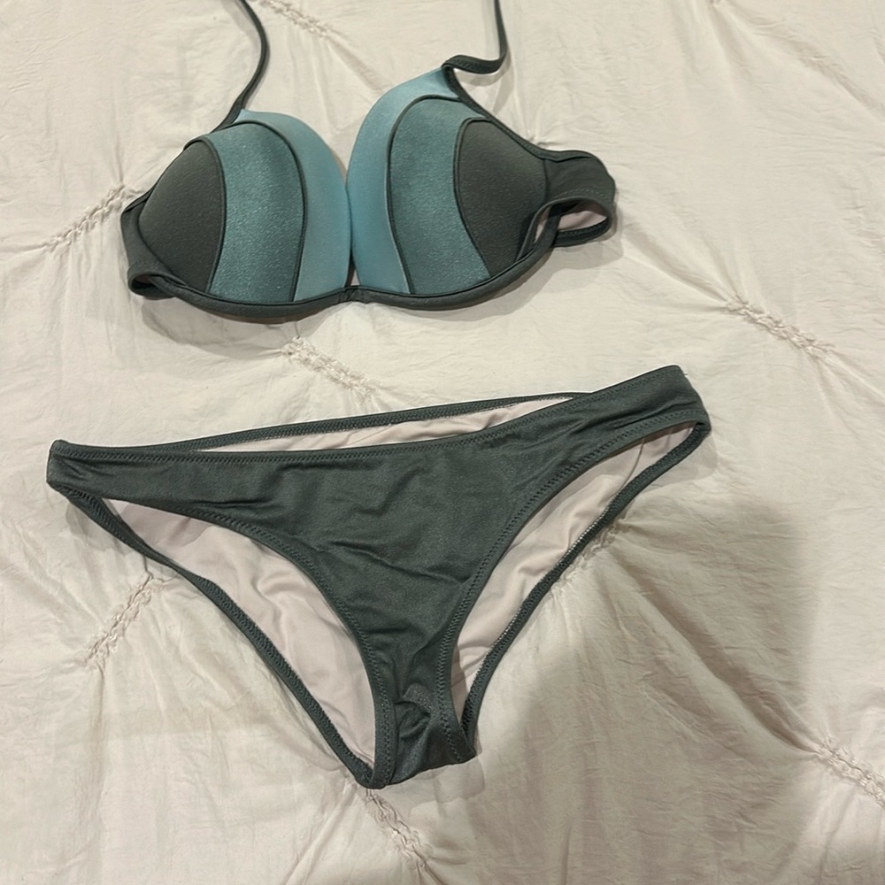 Two piece bathing suit